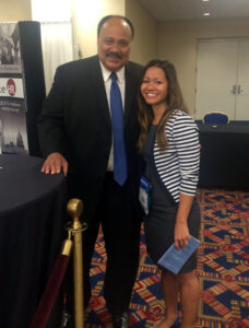 Martin Luther King III with BCG Analyst Sa Lam